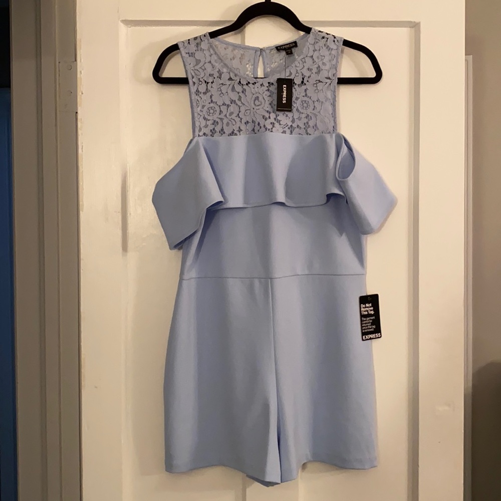 NWT • Express lace romper